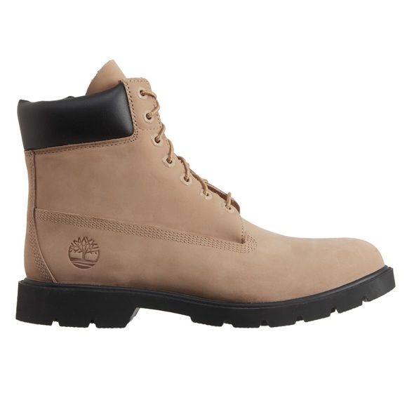 TIMBERLAND MEN’S 6” Classic Contrast Collar Boots - Waterproof, Nubuck - Picture 2 of 6